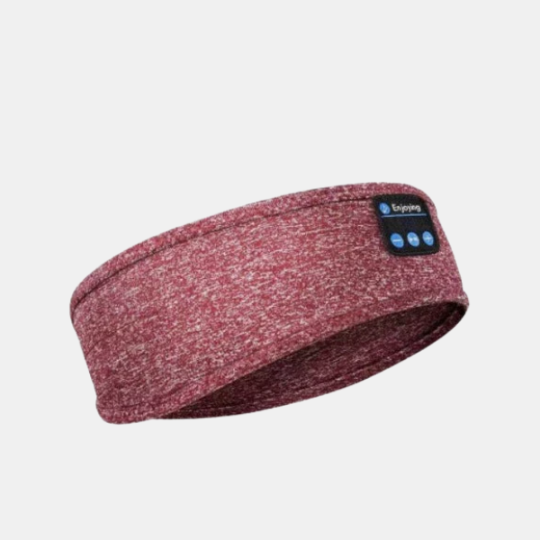 Bluetooth Slaapmasker Zacht Comfort met Rustgevende Geluid voor Diepe Slaap-healthcare-DeWoonVallei-Rood-DeWoonVallei
