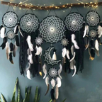 Boho Dromenvanger Wanddecoratie Set Handgemaakt Ontwerp voor Rustige Huisstijl-Decoration-DeWoonVallei-DeWoonVallei