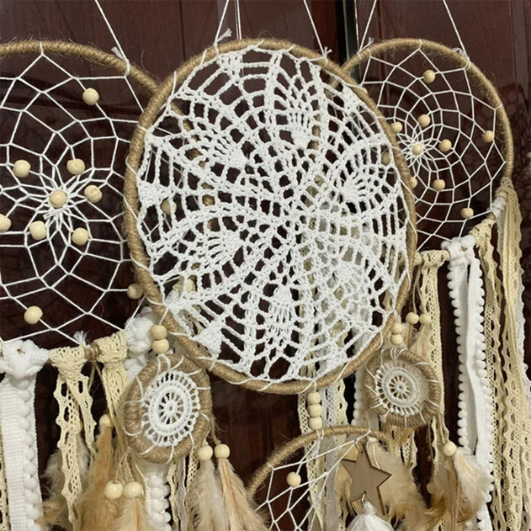 Boho Dromenvanger Wanddecoratie Set Handgemaakt Ontwerp voor Rustige Huisstijl-Decoration-DeWoonVallei-DeWoonVallei