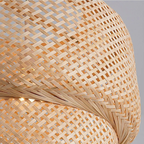 Boho Gelaagde Rieten Hanglamp Natuurlijk Warm Licht-hanging lamp-DeWoonVallei-DeWoonVallei