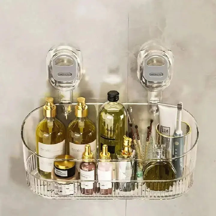 Boorvrije Opbergbox met Snap-on Bevestiging – Slim, Stijlvol & Stevig voor Badkamerorganisatie-Home & Living-DeWoonVallei-DeWoonVallei