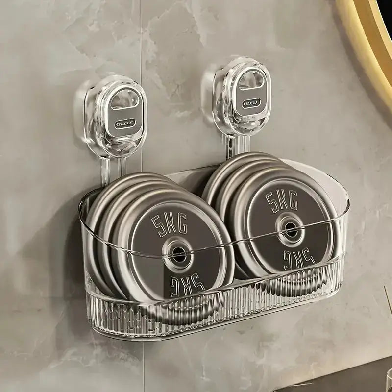 Boorvrije Opbergbox met Snap-on Bevestiging – Slim, Stijlvol & Stevig voor Badkamerorganisatie-Home & Living-DeWoonVallei-DeWoonVallei