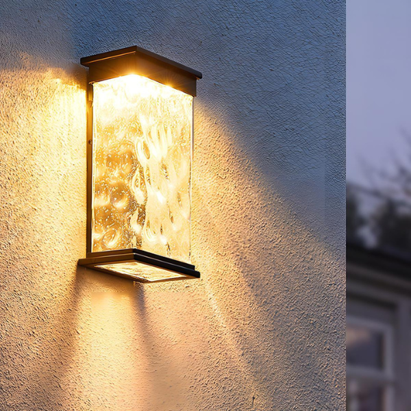Buiten LED Rechthoekige Wandlamp Moderne Waterdichte Stijl voor Warme Sfeerverlichting-Lighting > Outdoor Lighting > Outdoor Wall Lighting-DeWoonVallei-DeWoonVallei