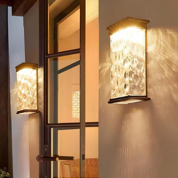 Buiten LED Rechthoekige Wandlamp Moderne Waterdichte Stijl voor Warme Sfeerverlichting-Lighting > Outdoor Lighting > Outdoor Wall Lighting-DeWoonVallei-DeWoonVallei