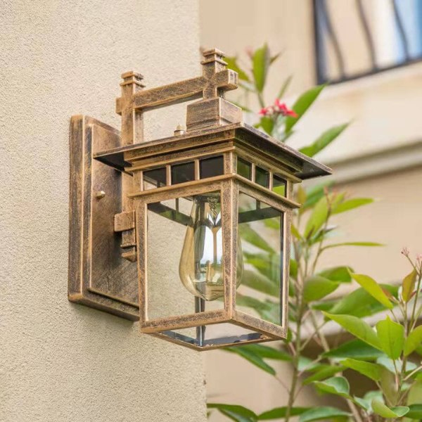 Buitenlamp Wandlamp Waterdicht Stijlvol Duurzaam Modern Elegant Functioneel-Wall Light-DeWoonVallei-Koper-29 cm-DeWoonVallei