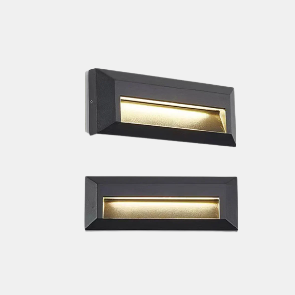 Buitenwandlamp LED Rechthoek Flush Mount Modern Design voor Elegante Verlichting-Wall Lights-DeWoonVallei-DeWoonVallei