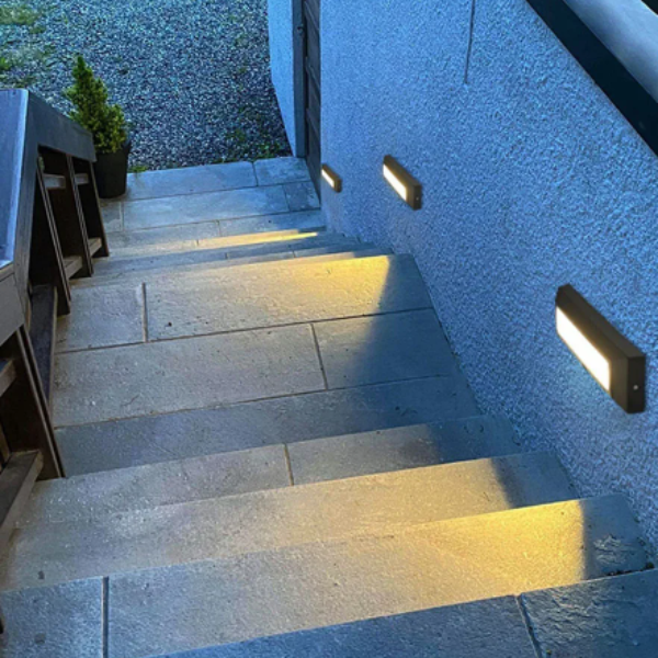 Buitenwandlamp LED Rechthoek Flush Mount Modern Design voor Elegante Verlichting-Wall Lights-DeWoonVallei-DeWoonVallei