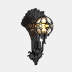 Buitenwandlamp met Pauw Design Waterdicht Aluminium Warm Wit-Lighting > Outdoor Lighting > Outdoor Wall Lighting > Outdoor Wall Sconces-DeWoonVallei-Zwart-DeWoonVallei