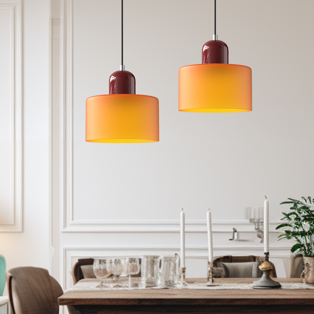 Creatieve Bauhaus Hanglamp – Geometrisch Design met Warme LED-verlichting-DeWoonVallei-DeWoonVallei