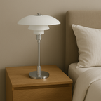 Deens Minimalistisch Tafellamp – Tijdloos Scandinavisch Ontwerp met Warm LED-licht-DeWoonVallei-DeWoonVallei
