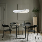 Deense Wolk Papieren Hanglamp Minimalistische Stoffen Plafondlamp voor Zachte Warme Gloed in Woon en Eetkamer-Pendant Light-DeWoonVallei-DeWoonVallei