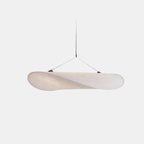 Deense Wolk Papieren Hanglamp Minimalistische Stoffen Plafondlamp voor Zachte Warme Gloed in Woon en Eetkamer-Pendant Light-DeWoonVallei-DeWoonVallei