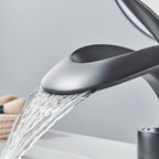Dekgemonteerde Wastafelkraan – Luxe Design met Watervaluitloop voor een Tijdloze Uitstraling-DeWoonVallei-DeWoonVallei
