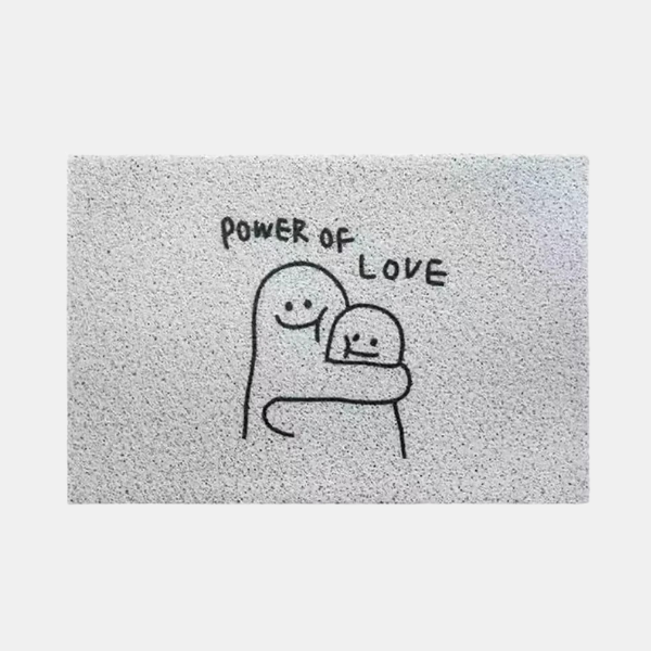 Deurmat Emoji Levendig Ontwerp met Duurzaam Polyester-Bath Mats & Rugs-DeWoonVallei-DeWoonVallei