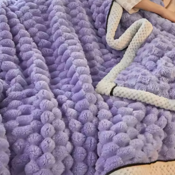 Dikke Knusse Fleece Deken Zacht Warm Comfort voor Bank en Bed-Dekens en Kussens-DeWoonVallei-DeWoonVallei