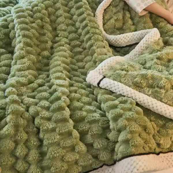 Dikke Knusse Fleece Deken Zacht Warm Comfort voor Bank en Bed-Dekens en Kussens-DeWoonVallei-DeWoonVallei