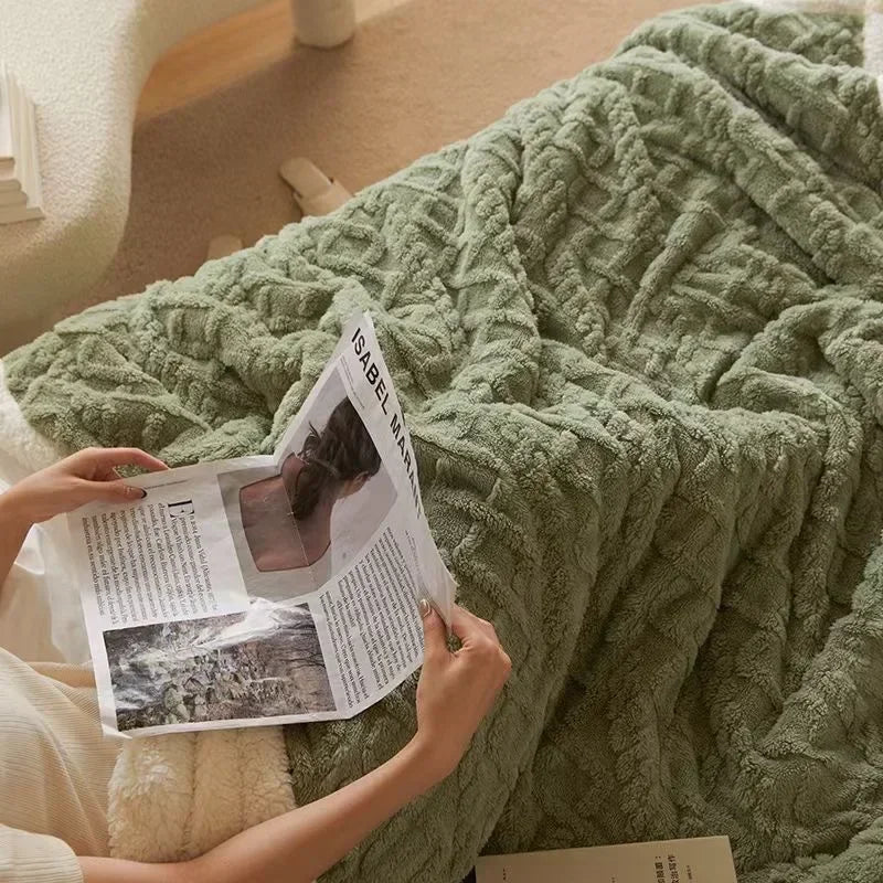 Dikke Microvezel Fleece Deken – Dubbelzijdig Warm & Superzacht Comfort-Home Decor-DeWoonVallei-DeWoonVallei
