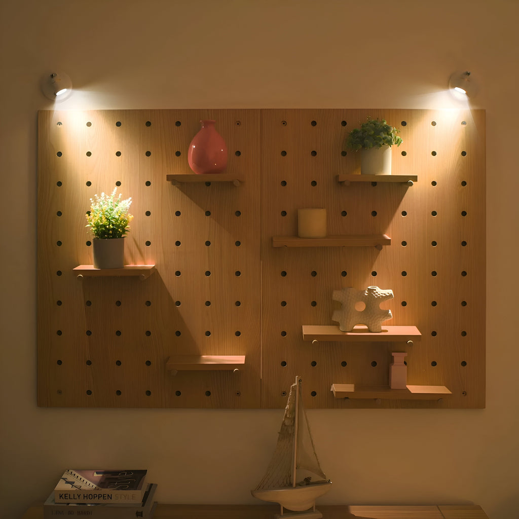 Dimbare LED Spotlamp met Afstandsbediening – Draadloze Accentverlichting voor Kunst & Interieur-Lighting-DeWoonVallei-DeWoonVallei