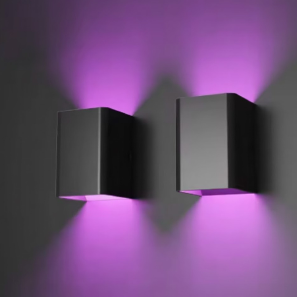 Dimbare Multikleur Up/Down Afstandsbediening Buitenmuurlamp-Wall Lights-DeWoonVallei-DeWoonVallei