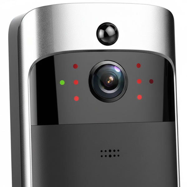 Draadloze HD Videodeurbel met Nachtzicht en Draadloze Intercom voor Thuisveiligheid-Home-DeWoonVallei-DeWoonVallei