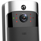 Draadloze HD Videodeurbel met Nachtzicht en Draadloze Intercom voor Thuisveiligheid-Home-DeWoonVallei-DeWoonVallei