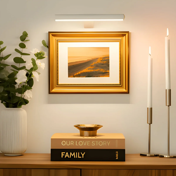 Draadloze LED Wandlamp 120° Draaibaar USB Oplaadbaar Modern Design-Wall Lamp-DeWoonVallei-Wit-DeWoonVallei