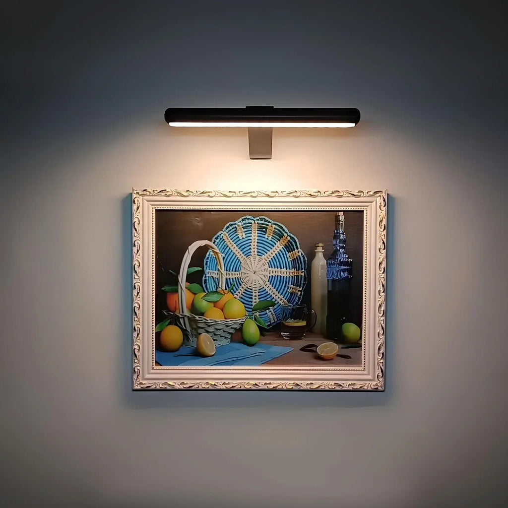 Draadloze Oplaadbare LED Schilderijverlichting met Afstandsbediening – Verstelbare, Dimbare Verlichting voor Kunst en Decoratie-DeWoonVallei-DeWoonVallei
