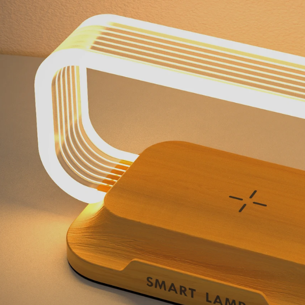 Draadloze Touch LED Oplaadlamp Strak Design met Instelbare Helderheid en Gemakkelijk Draadloos Opladen-Bedside Lamps-DeWoonVallei-DeWoonVallei