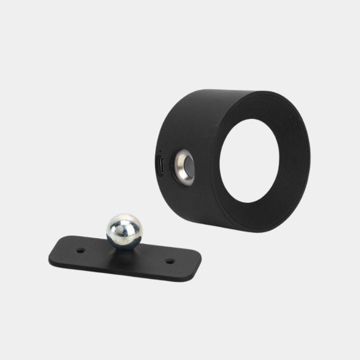 Draadloze Wandlamp – Magnetische Bevestiging, 360° Rotatie & Oplaadbaar Dimbaar Licht-Lamp-DeWoonVallei-Zwart-Aanraakbediening-DeWoonVallei