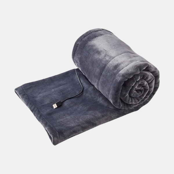 Draagbare Elektrische Flanellen Deken Shawl voor Warmte-Blanket-DeWoonVallei-Met 150 cm verlengkabel-DeWoonVallei