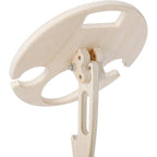 Draagbare Houten Wijnpicknicktafel – Elegant Ontwerp met Glashouders & Snackschaal-Home & Garden-DeWoonVallei-DeWoonVallei