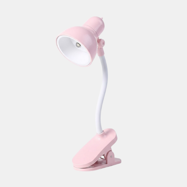 Draagbare LED Boekenlamp voor Comfortabel Handsfree Lezen-Book Lamp-DeWoonVallei-Roze-DeWoonVallei