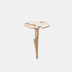 Draagbare Outdoor Wijntafel Houten Picknickstand Voor Stabiel en Druppelloos Wijnplezier-Tables-DeWoonVallei-DeWoonVallei
