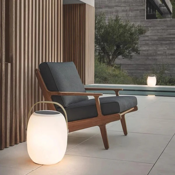 Draagbare Zonne Basket LED Buitenlamp Modern Waterdicht Ontwerp voor Gezellige Sfeer-Table Lamps-DeWoonVallei-DeWoonVallei