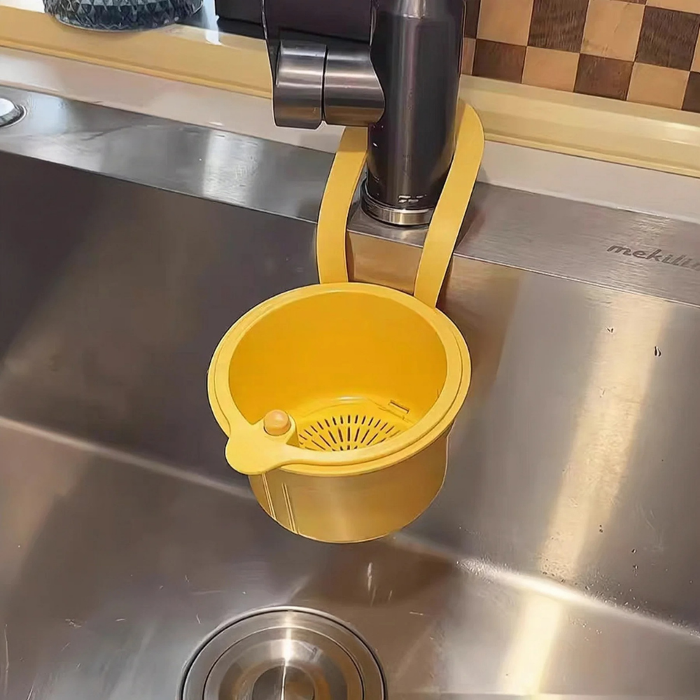 Dubbel Laags Afvoerbakje voor Gootsteen – Hygiënische en Antiverstoppings Organizer-Kitchenware-DeWoonVallei-DeWoonVallei