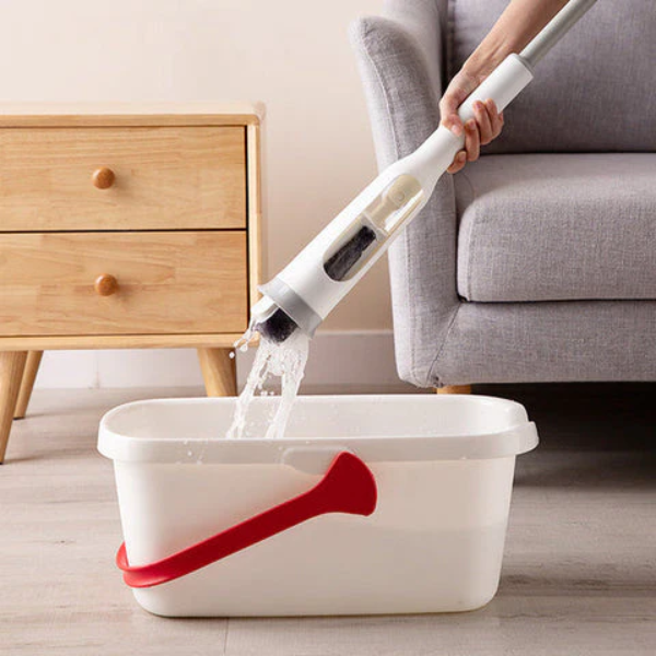 Easy Squeeze Vlindermop met Handsvrije Uitwringsysteem voor Snelle Vloerreiniging-Cleaning Materials-DeWoonVallei-DeWoonVallei