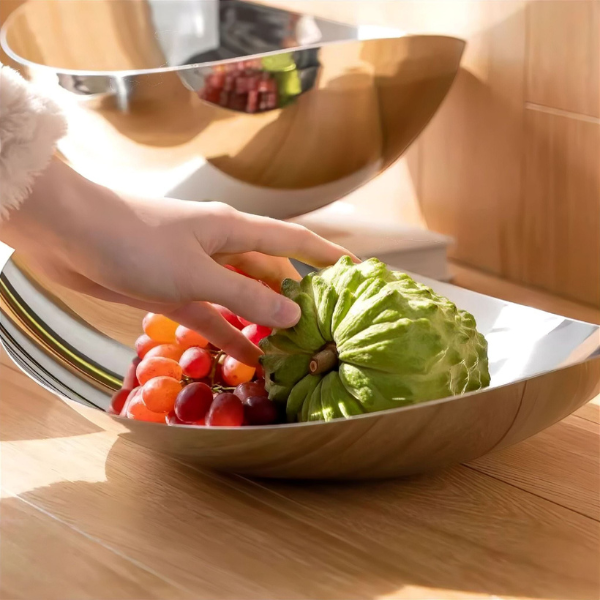 Elegante Lage Keramische Kom Strak Ontwerp, Functioneel, Stijlvol Accent-Tableware & Serveware-DeWoonVallei-DeWoonVallei