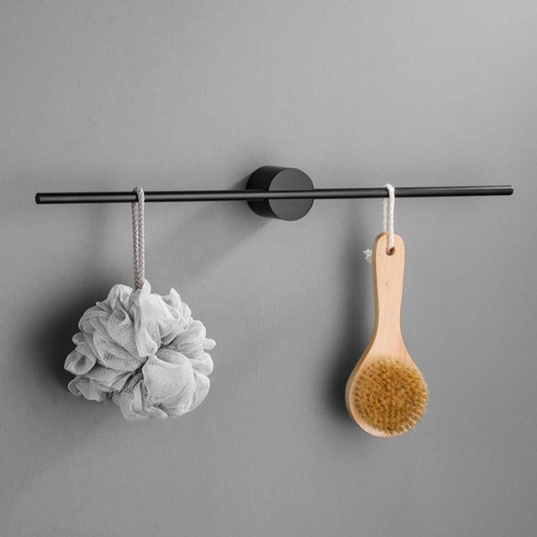 Elegante Mobiele Handdoekhouder Minimalistisch Ontwerp Duurzaam Aluminium-Towel Racks & Holders-DeWoonVallei-DeWoonVallei