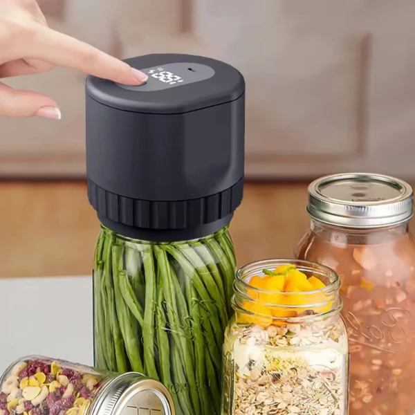 Elektrische Mason Jar Vacuümsealer voor Gemakkelijke Voedselbewaring-Kitchen Tools-DeWoonVallei-DeWoonVallei
