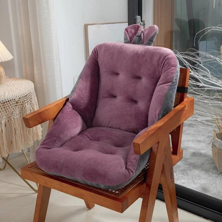 Ergonomisch Comfort Zitkussen – Orthopedisch Kussen voor Stuit-, Rug- & Ischiaspijnverlichting-Home & Garden-DeWoonVallei-Paars-DeWoonVallei