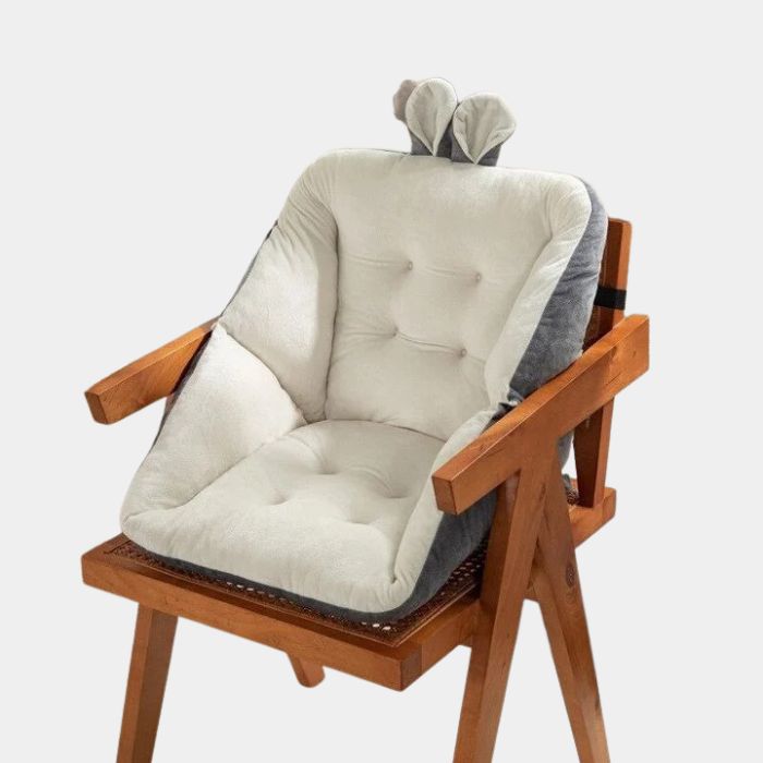 Ergonomisch Comfort Zitkussen – Orthopedisch Kussen voor Stuit-, Rug- & Ischiaspijnverlichting-Home & Garden-DeWoonVallei-Wit-DeWoonVallei