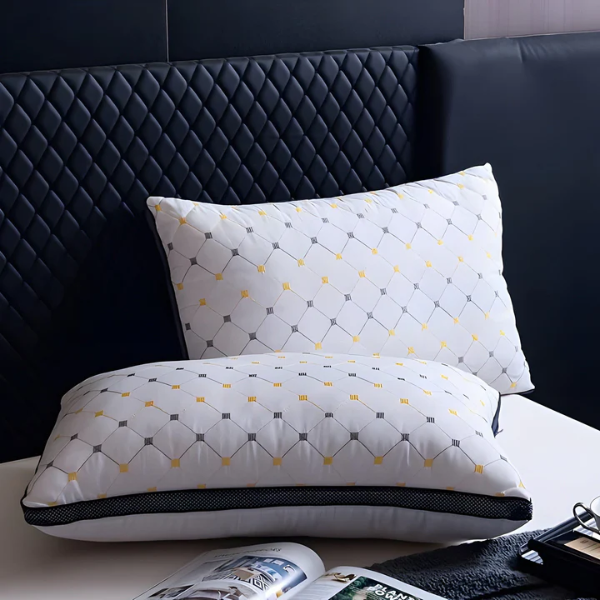 Ergonomisch Neksteunkussen voor Zij- en Rugslapers Hypoallergeen Wasbaar-beddings & linens-DeWoonVallei-DeWoonVallei
