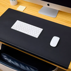 Ergonomische Bureaumat met Pols- en Elleboogsteun voor Werk en Gaming-home products-DeWoonVallei-Zwart-60 x 30 cm-DeWoonVallei