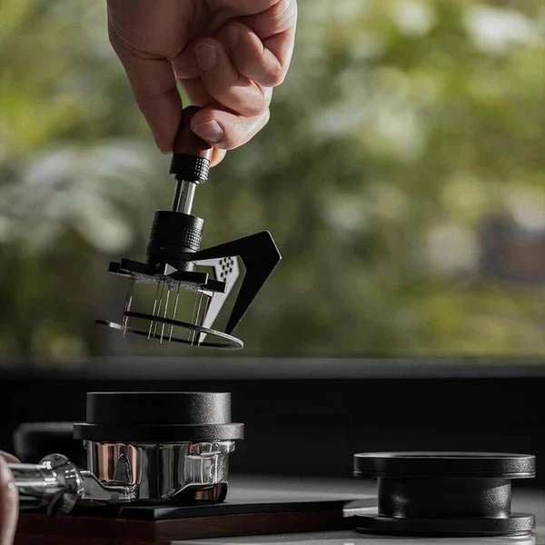 Espresso WDT Tool Verstelbare Naalddistributeur voor Soepele Extractie-Coffee & Tea-DeWoonVallei-DeWoonVallei