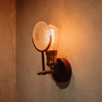 Fresnel Lens Wandlamp Messing Afwerking Diffuus Licht voor Gezellige Interieurs-Wall Light-DeWoonVallei-DeWoonVallei