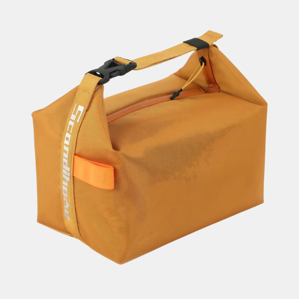 Geïsoleerde Opvouwbare Lunchtas voor Verse Maaltijden Onderweg-Lunch boxes-DeWoonVallei-Oranje-DeWoonVallei