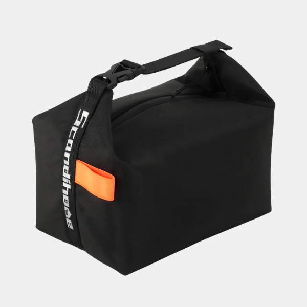 Geïsoleerde Opvouwbare Lunchtas voor Verse Maaltijden Onderweg-Lunch boxes-DeWoonVallei-Zwart-DeWoonVallei