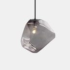 Gekleurde Glas Rock Hanglamp Plafondlamp Stijlvol Ontwerp met Warme Sfeer-Hanging Lamp-DeWoonVallei-DeWoonVallei