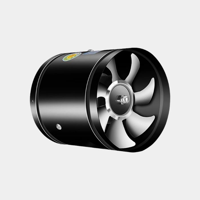 Geruisloze Luchtverversingsventilator voor Keuken & Badkamer – Krachtige, Duurzame en Energiezuinige Afzuiging-Home & Garden-DeWoonVallei-Zwart-73mm*100mm-DeWoonVallei