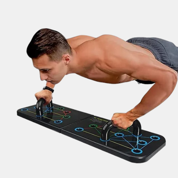 Geüpgradede Push-up Trainingsplank met Kleurengecodeerde Spiergerichte Posities voor Volledige Lichaamskracht-Exercise Equipment-DeWoonVallei-DeWoonVallei